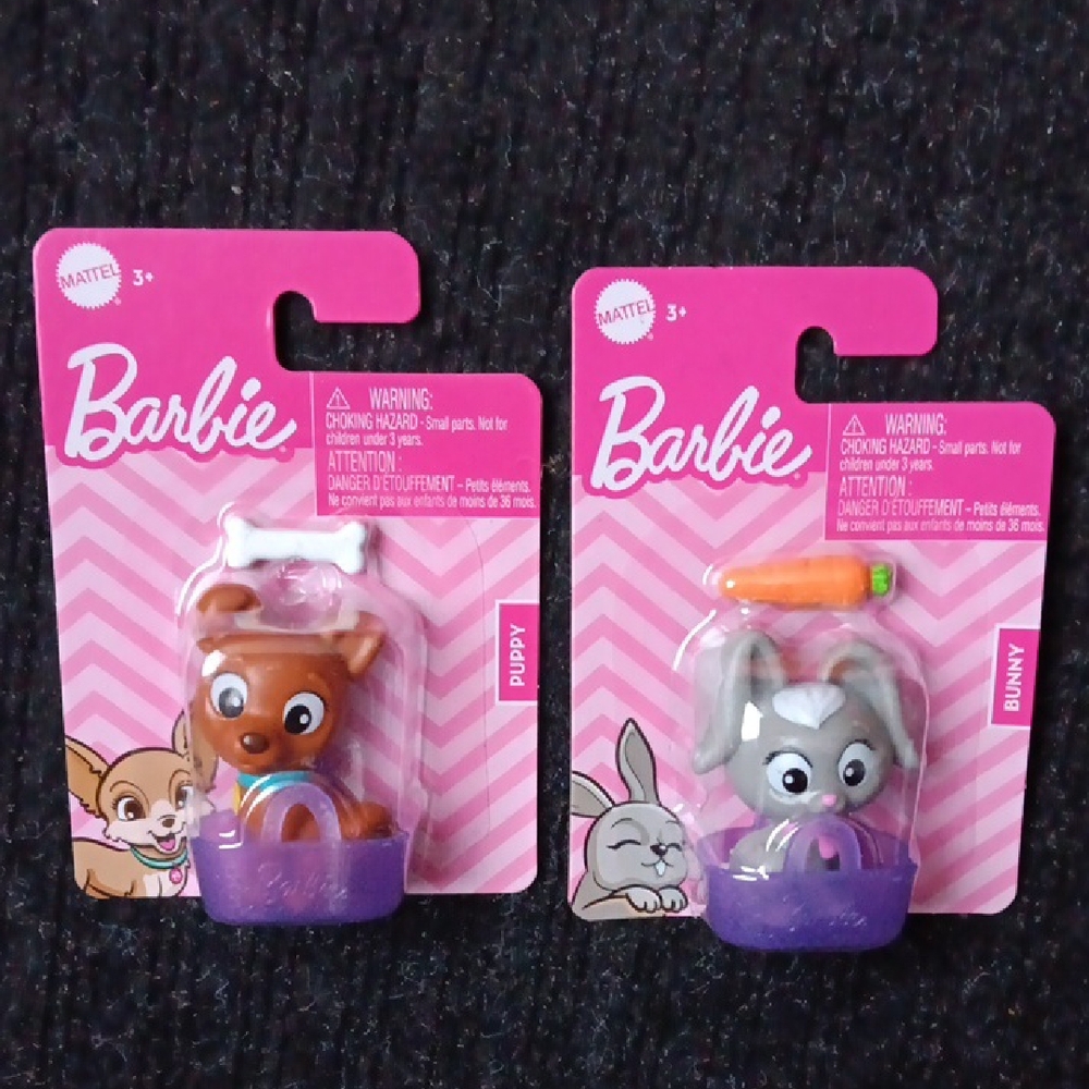 MATTEL Barbie PUPPY & BUNNY
